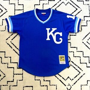 Men's Medium Mitchell & Ness Bo Jackson Kansas City Authentic Baseball Jersey